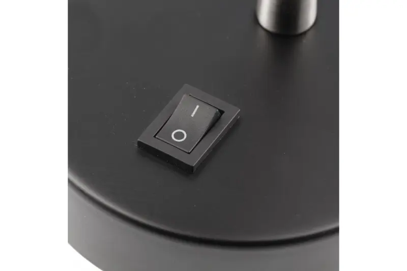 Decor Etore črna stenska svetilka s kovinsko roko, premer 11 cm, 1860