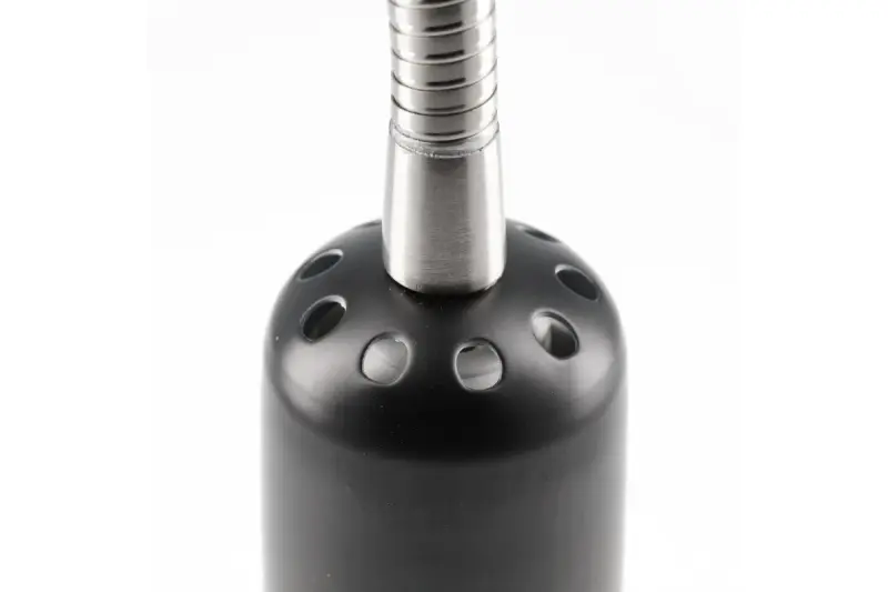 Decor Etore črna stenska svetilka s kovinsko roko, premer 11 cm, 1860