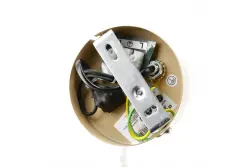 Decor Etore beige stenska svetilka s kovinsko roko, premer 11 cm, 1907