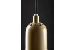 Decor Etore beige viseča svetilka s črnim kablom 2089