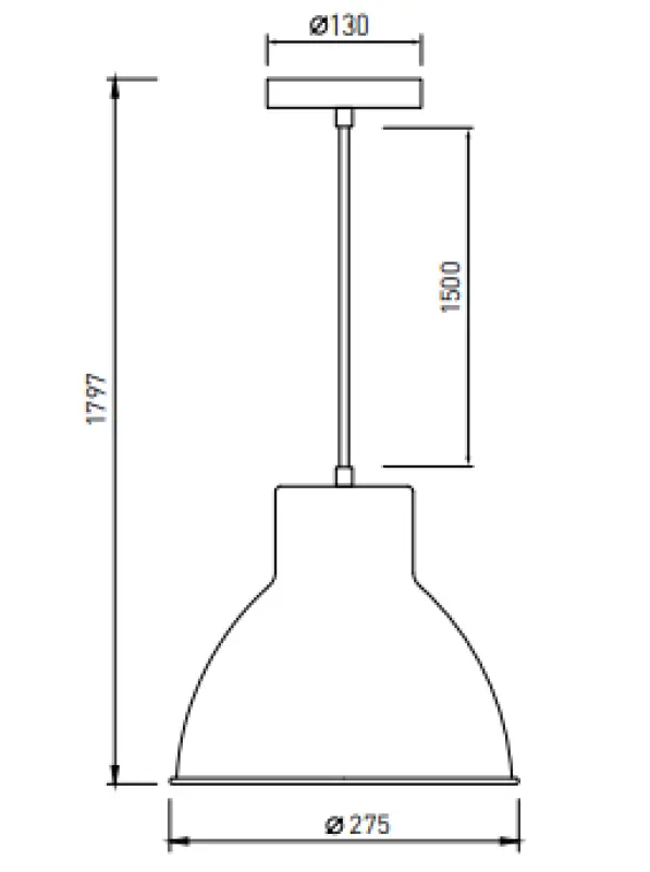 Decor Dante zwart matte hanglamp met witte binnenkant doorsnee 27.5 cm 2119

Dekor Dante črna mat viseča svetilka z belo notranjostjo premera 27,5 cm 2119