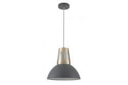 Decor Artemia antracit viseča svetilka z industrijsko obdelavo, premer 34,5 cm, 2324