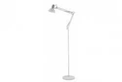 Decor Artemia bela stoječa svetilka z dolgo kovinsko roko, premer 16,5 cm 2409