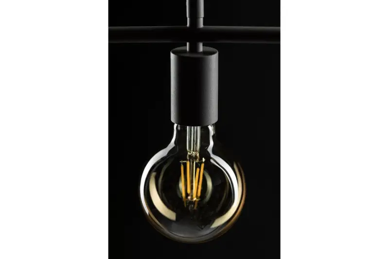 Decor Lija siva enotočkovna kvadratna viseča svetilka 2836