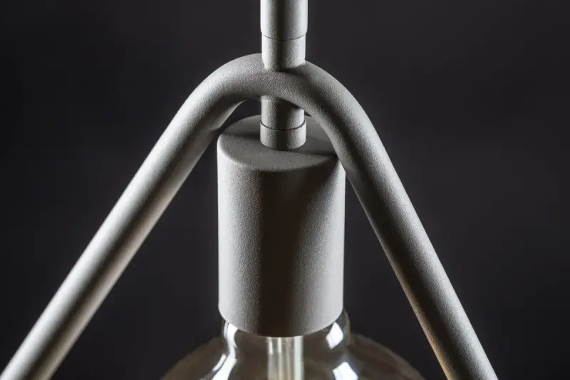 Decor Gija siva enopična trikotna viseča svetilka 2751