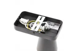 Decor Elli moderna črna stenska svetilka s stikalom in 1 svetlobnim virom 4533