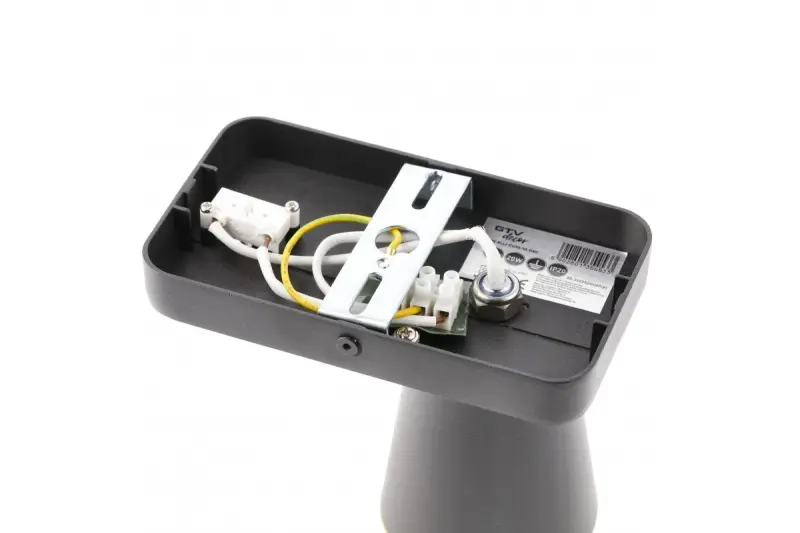 Decor Elli moderna črna stenska svetilka s stikalom in 1 svetlobnim virom 4533