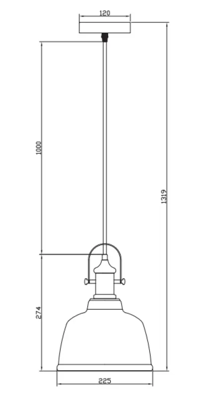 Decor Muscari II viseča svetilka v jantarni barvi v kovinski izvedbi in medeninastem držalu za svetilko 3565