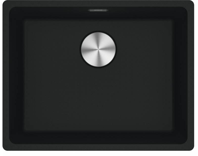 Franke Maris MRG 110-52 Fragranite Matt črna podpultna pomivalna korita