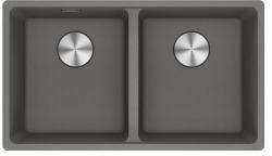 Franke Maris MRG 220-35-35 Fragranite Stone siva dvojno korito za ravno vgradnjo