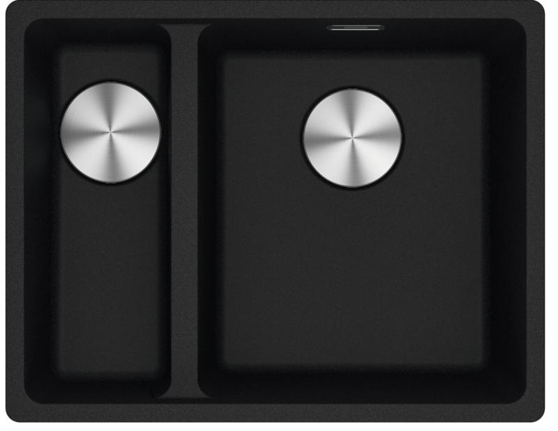 Franke Maris MRG 160-34-15 Fragranite Onyx umivalnik Desno podgradnja
