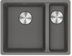 Franke Maris MRG 160-34-15 Fragranite Stone siv sivi umivalnik Leva stran vgradnja pod pultom