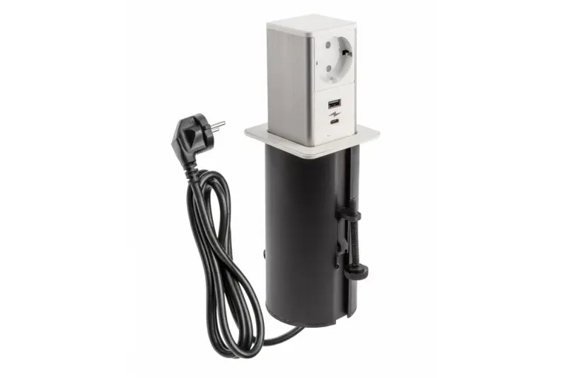 Indux Push uitschuifbare wit randaarde stopcontact met 1xUSB A en 1xUSB C met RVS deksel 1208957931 vertalen naar het Sloveens zou zijn:

Indux Push izvlečna bela vtičnica z ozemljitvijo s 1x