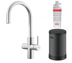 Franke Maris water hub 4L grelnik 3-v-1 s Touch elektronsko pipo za vrelo vodo iz nerjavečega jekla z obvodom waterhub 1208957944