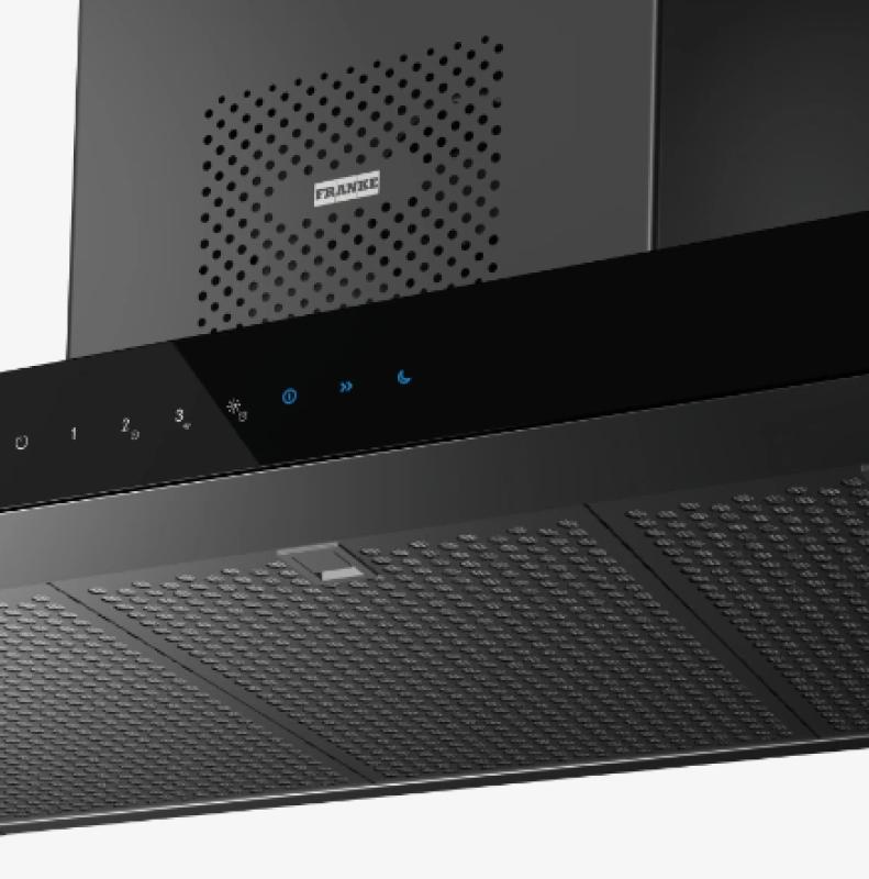 Franke Mythos Air Hub T stenski model mat črna kuhinjska napa 90cm 325.0679.323