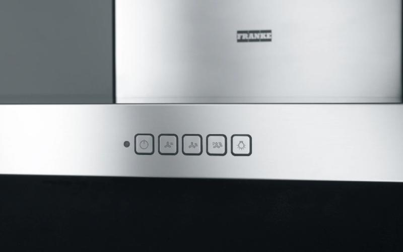 Franke Mythos Tale otok nerjaveče jeklo kuhinjska napa 90 cm 325.0552.774