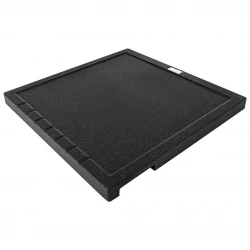 Aquadesign Unix granit odcejalnik 35x35cm črna 1208958214