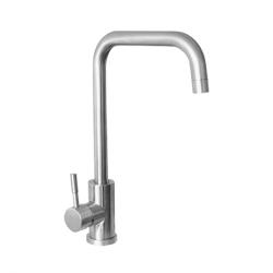 Ausmann Inox Square kuhinjska pipa z vrtljivim izlivom, v celoti iz nerjavnega jekla 1208958309