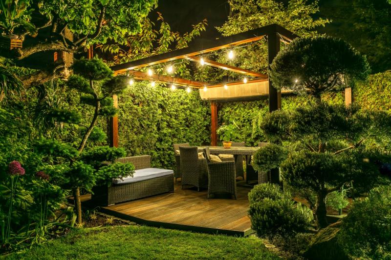 Decorslinger voor in de tuin 7,5 m AC220-240V 50-60Hz 10xE27 2x1,5 mm 1208958647