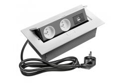 Pravokotna vgradna vtičnica 1208958687