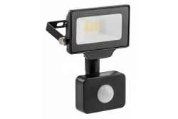 G-TECH LED reflektor z detektorjem gibanja, 10W, 1000lm, AC220-240V, 50/60 Hz, PF>0,9, RA>80, IP65, 120°, 6000K, črna 1208959173