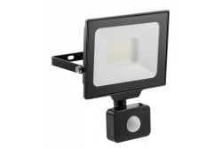 G-TECH LED reflektor z detektorjem gibanja, 30W, 3000lm, AC220-240V, 50/60 Hz, PF>0,9, RA>80, IP65, 120°, 4000K, črna 1208959176
