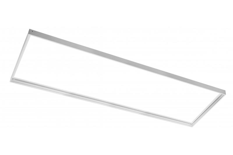 Okvir za površinsko montažo LED panelov 30x120cm (TIP KING, PRINCE, INNOVO), brez vijakov, bel 1208959229