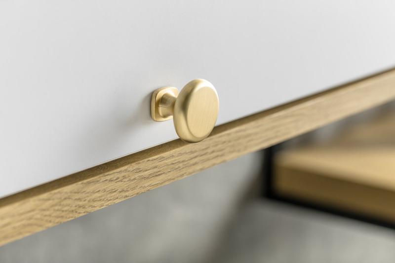 KNOB LORENA brušeno zlato 1208959287