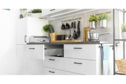 Zamak ročaj MILANO C=32 mm črna mat 1208959293