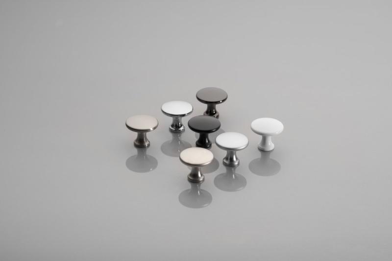 Gumb Zamak UDINE satin 1208959332