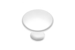 Zamak gumb UDINE mat bela 1208959335
