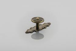 Zamak gumb 1136 antikna medenina 1208959340
