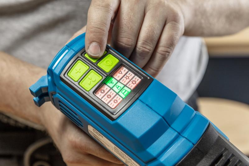 Hoegert LCD Digitaal Heteluchtpistool 2000W 1208960197