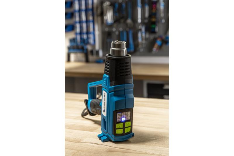 Hoegert LCD Digitaal Heteluchtpistool 2000W 1208960197