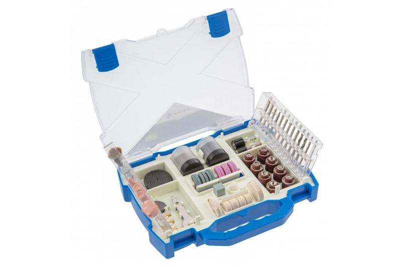 Hoegert Set rezervnih delov za mini brusilnik, 155 kosov. 1208960202