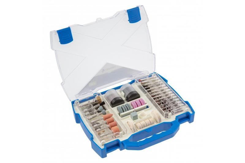 Hoegert Set rezervnih delov za mini brusilnik, 155 kosov. 1208960202