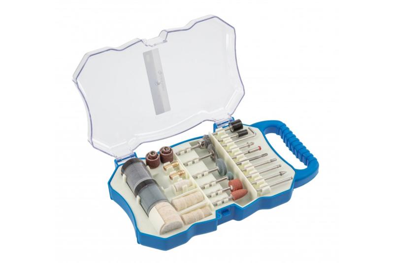 Hoegert Set reserveonderdelen voor de mini slijpmachine, 71 stuks. 1208960203 in het Sloveens zou zijn: Hoegert komplet rezervnih delov za mini brusilnik, 71 kosov. 1208960203.