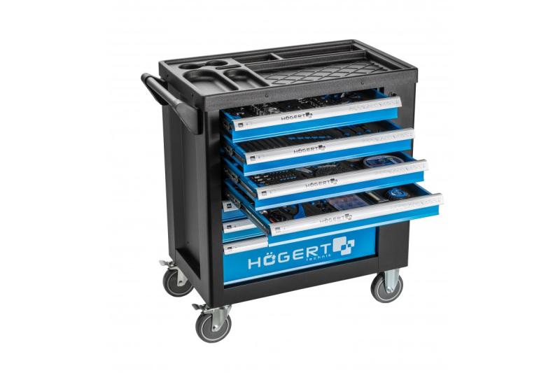 Hoegert orodarnica s 7 predali in stranska vrata z dodatki 544 kosov. 1208962010