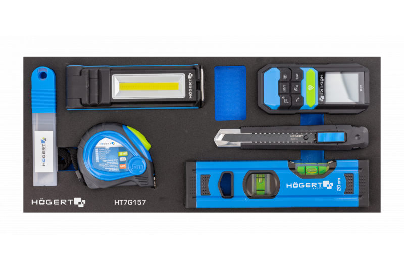 Hoegert orodarnica s 7 predali in stranska vrata z dodatki 544 kosov. 1208962010