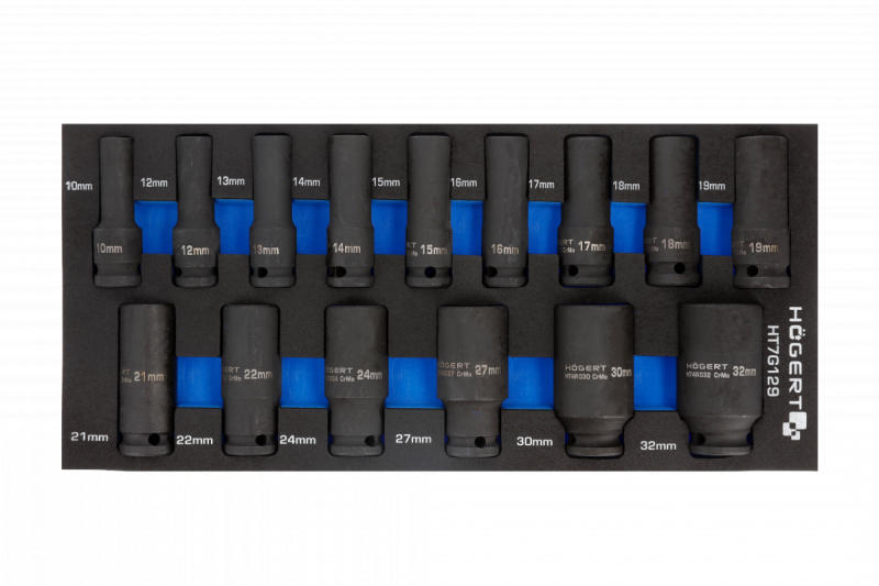 Hoegert komplet vplivnih vtičnih ključev 1208962039