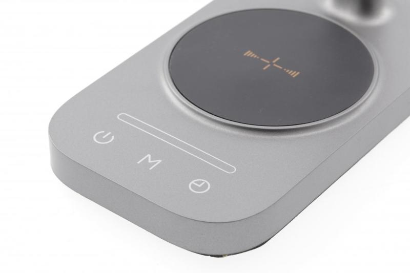 Okrasna pisarniška svetilka Bressi 8W 450lm AC220-240V 3-CCT Brezžično Polnjenje USB PF>0 5 RA>80 Siva 1208962480