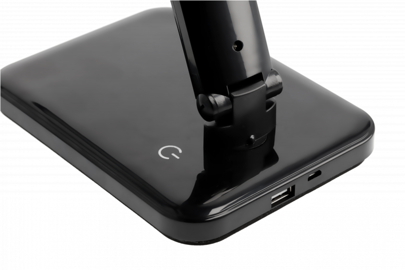 Deco HIKARI LED namizna svetilka 6W 400lm AC220-240V 50/60Hz CCT črna 1208962495