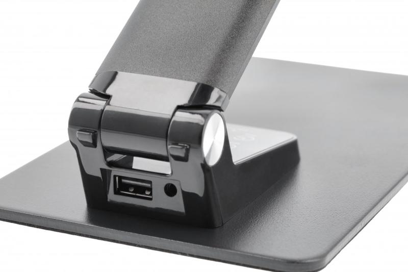 Decor Bnamizna svetilka Loneos 12W 700lm AC220-240V 3-CCT 5-stopenjsko zatemnjevanje RA>80 USB črna 1208962502