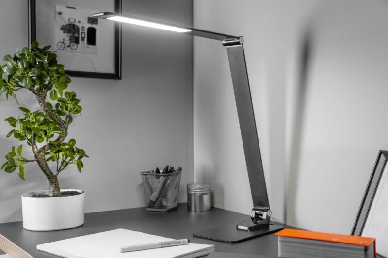 Decor Bnamizna svetilka Loneos 12W 700lm AC220-240V 3-CCT 5-stopenjsko zatemnjevanje RA>80 USB črna 1208962502