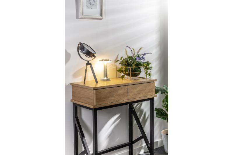 Deco Monum Namizna Svetilka 3W 200lm DC 5V 1A 3000 K 3 kosi Zatemnitev baterija 1800 mAh inox 1208962503