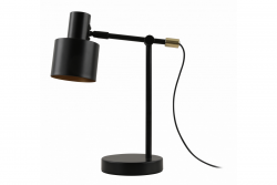 Decor Bureaulamp SELVIA II 5570 max. 250V 50/60Hz 1*E14 max. 25 W dia. 10 cm IP20 črna/zlata. 1208962513