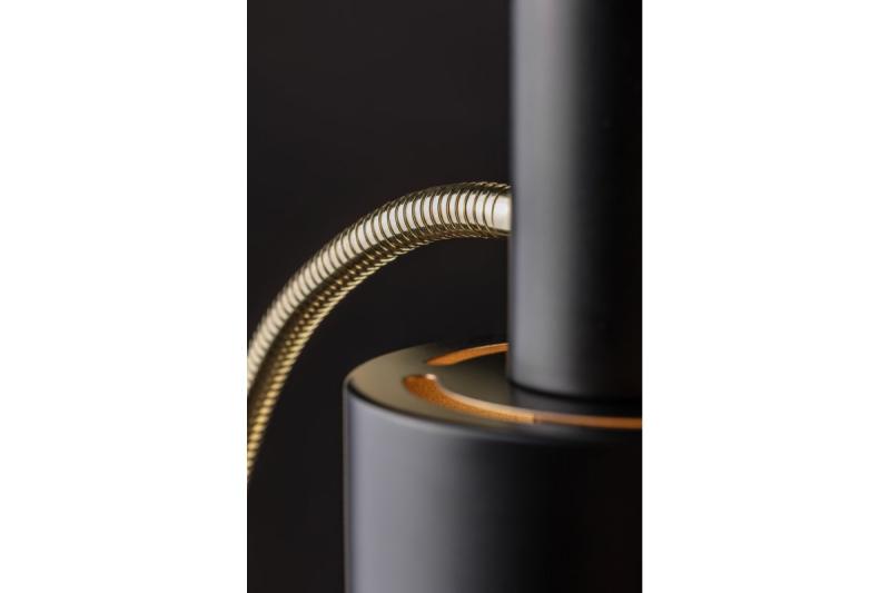 Decor Bureaulamp SELVIA II 5570 max. 250V 50/60Hz 1*E14 max. 25 W dia. 10 cm IP20 črna/zlata. 1208962513