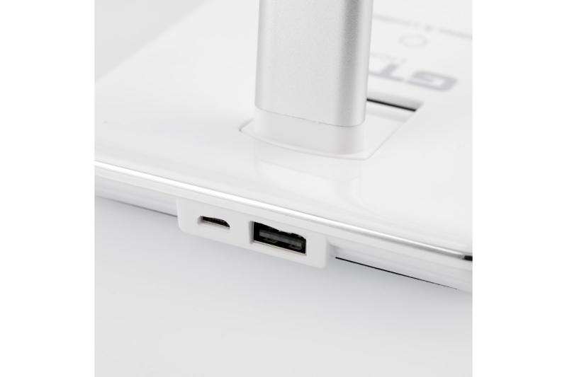 Decor Bureau Lamp Tritton 6W 340lm AC220-240V 4-CCT Brezžično Polnjenje USB PF>0.5 RA>80 bela. 1208962517