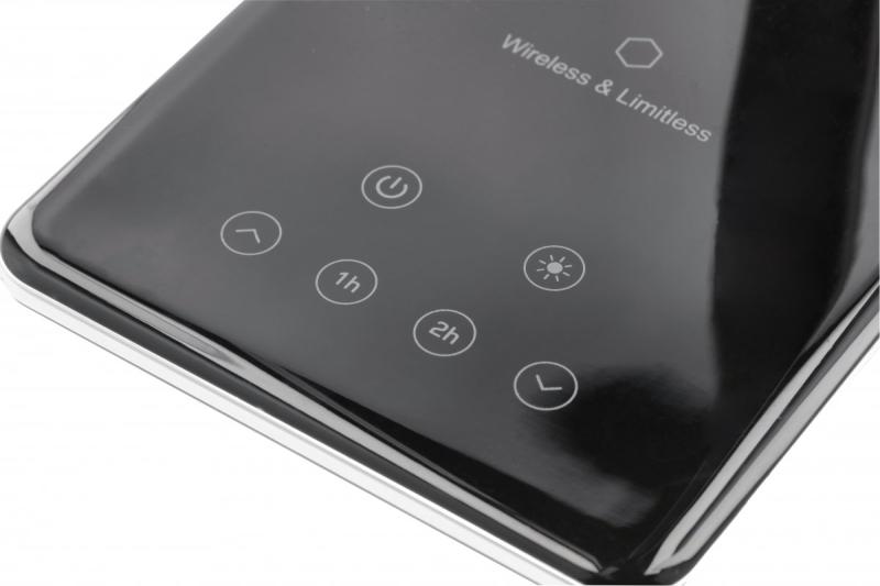 Decor Namizna Svetilka Tritton 6W 340lm AC220-240V 4-CCT Brezžično Polnjenje USB PF>0,5 RA>80 črna 1208962518