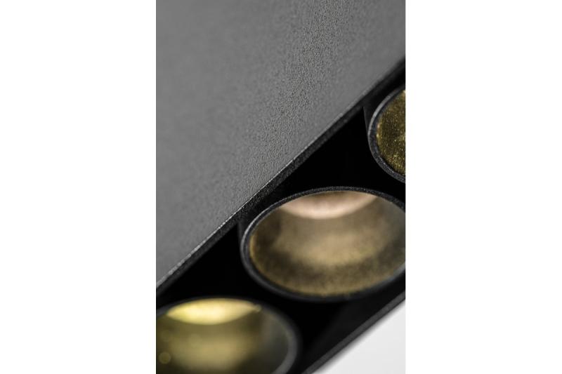 Decor LED svetilka ARTEMIDA 15W 1420lm AC220-240V 50/60 Hz PF>0,9 Ra≥80 IP20 IK08 4000K 38° pravokotna črna. 1208962640